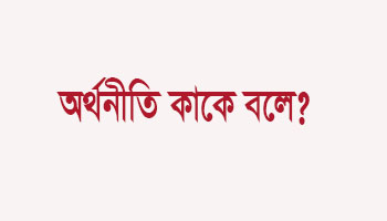 Read more about the article অর্থনীতি কাকে বলে