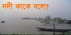 Read more about the article নদী কাকে বলে