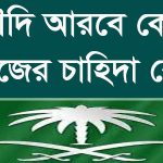 সৌদি আরবে কোন ধরনের কাজে চাহিদা বেশি