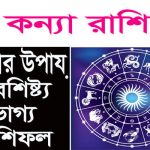 কন্যা রাশির ভাগ্য